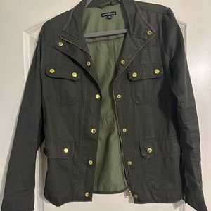Green J Crew jacket